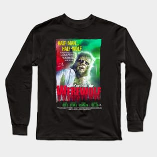 Curse of the Werewolf alternative movie poster Long Sleeve T-Shirt